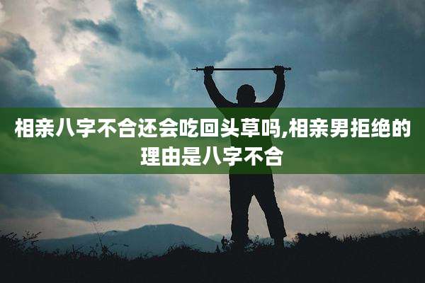 相亲八字不合还会吃回头草吗,相亲男拒绝的理由是八字不合