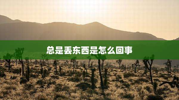 总是丢东西是怎么回事