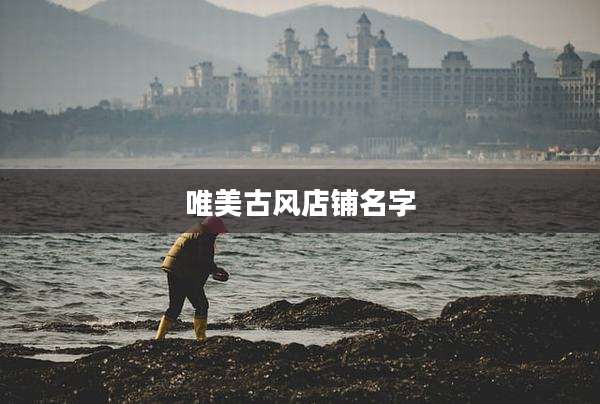 唯美古风店铺名字
