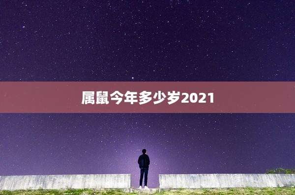 属鼠今年多少岁2021