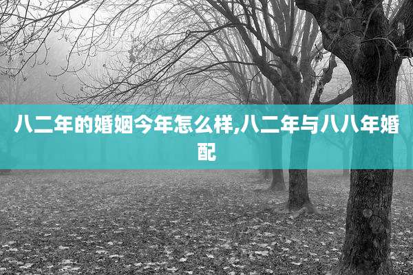 八二年的婚姻今年怎么样,八二年与八八年婚配