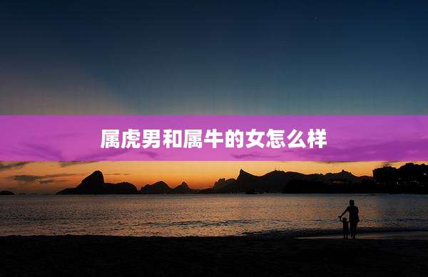 属虎男和属牛的女怎么样