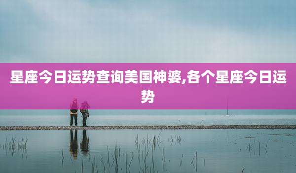 星座今日运势查询美国神婆,各个星座今日运势
