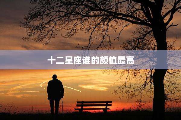 十二星座谁的颜值最高