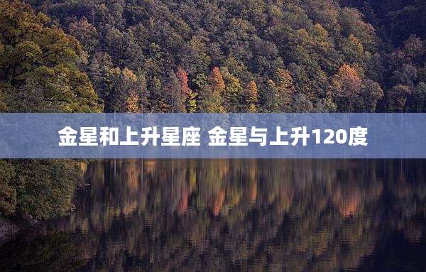 金星和上升星座 金星与上升120度