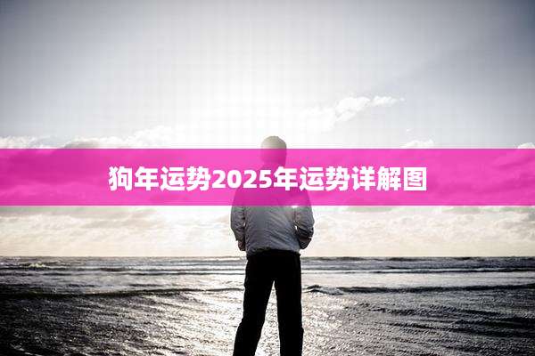 狗年运势2025年运势详解图