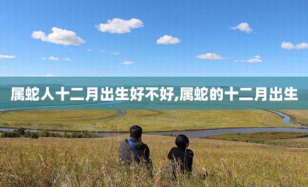 属蛇人十二月出生好不好,属蛇的十二月出生