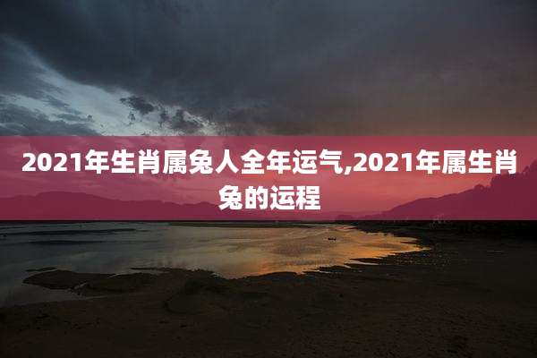 2021年生肖属兔人全年运气,2021年属生肖兔的运程