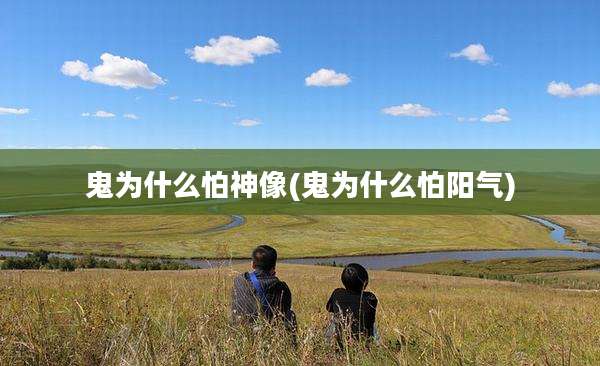 鬼为什么怕神像(鬼为什么怕阳气)