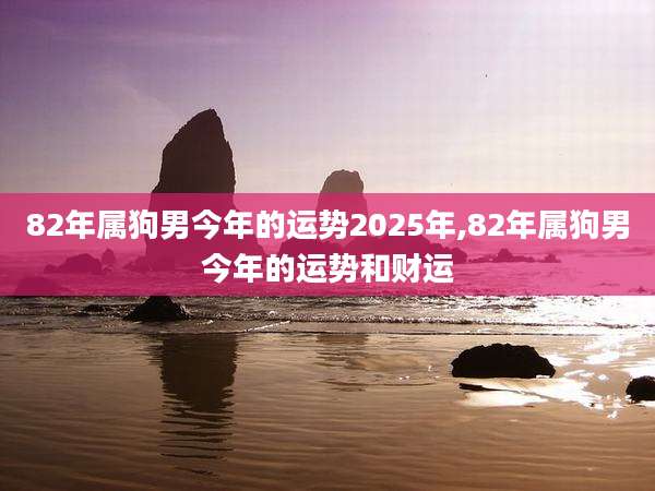 82年属狗男今年的运势2025年,82年属狗男今年的运势和财运