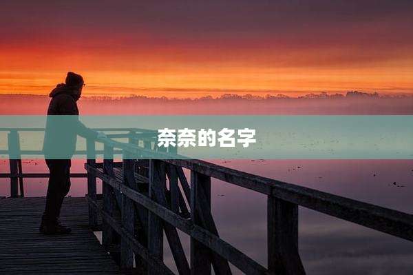 奈奈的名字
