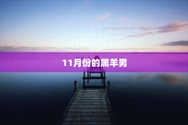 11月份的属羊男