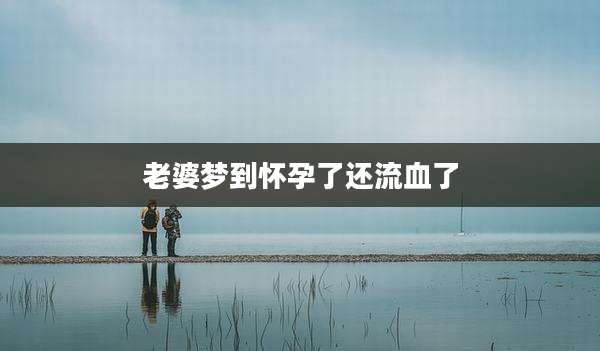 老婆梦到怀孕了还流血了