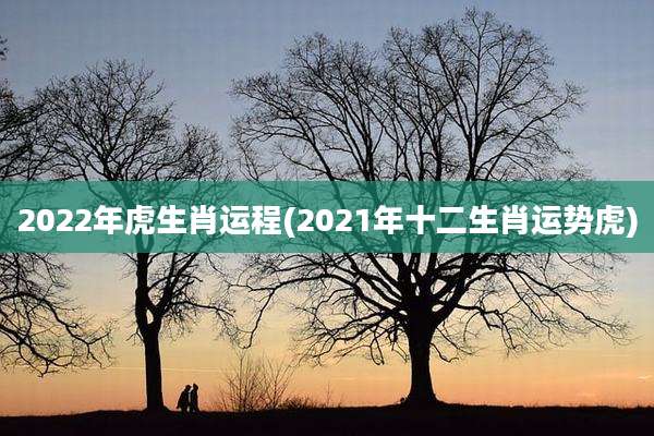 2022年虎生肖运程(2021年十二生肖运势虎)