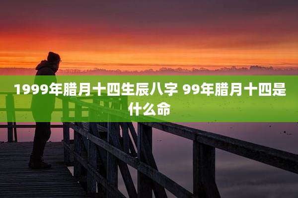 1999年腊月十四生辰八字 99年腊月十四是什么命