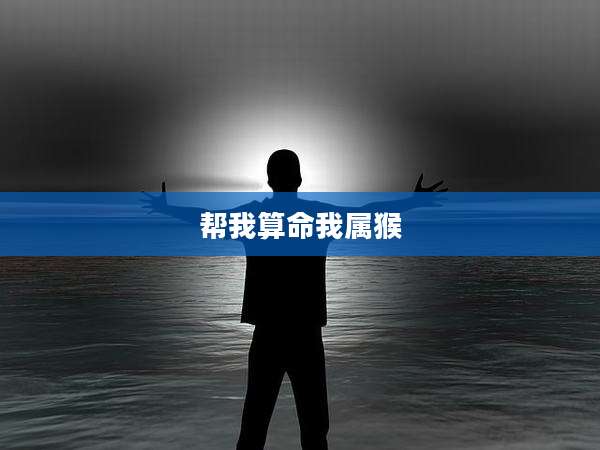 帮我算命我属猴