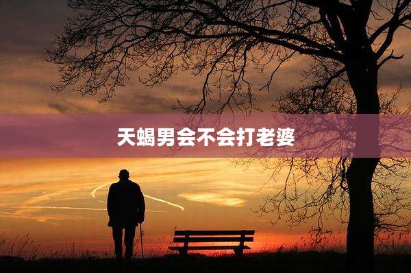 天蝎男会不会打老婆