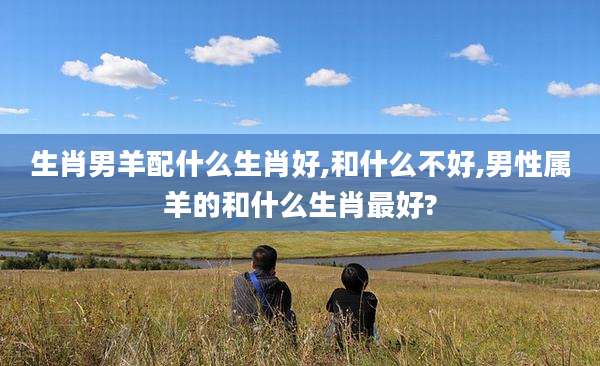 生肖男羊配什么生肖好,和什么不好,男性属羊的和什么生肖最好?