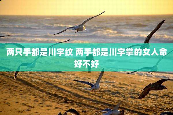 两只手都是川字纹 两手都是川字掌的女人命好不好