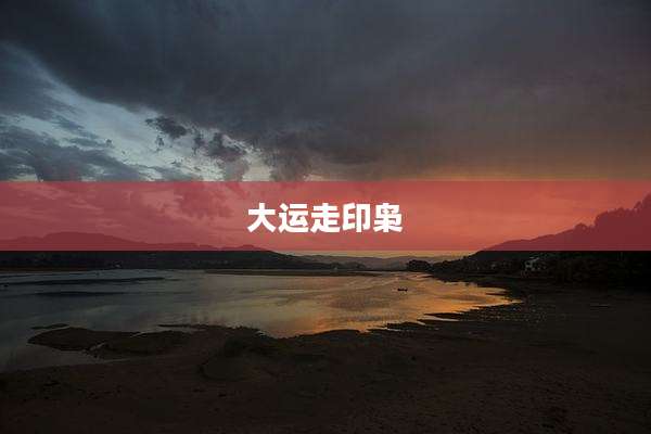 大运走印枭