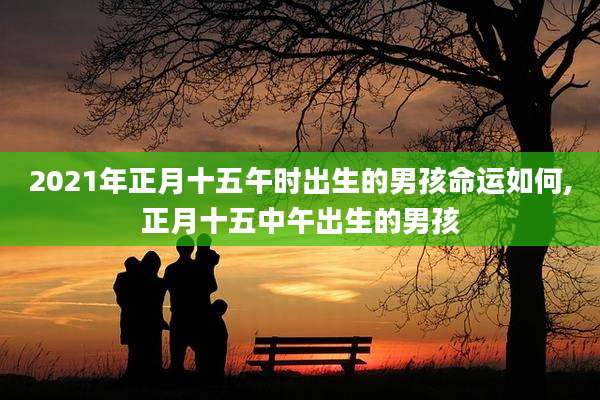 2021年正月十五午时出生的男孩命运如何,正月十五中午出生的男孩