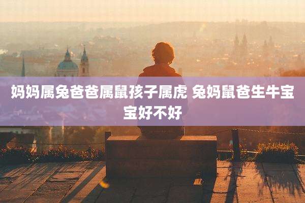 妈妈属兔爸爸属鼠孩子属虎 兔妈鼠爸生牛宝宝好不好