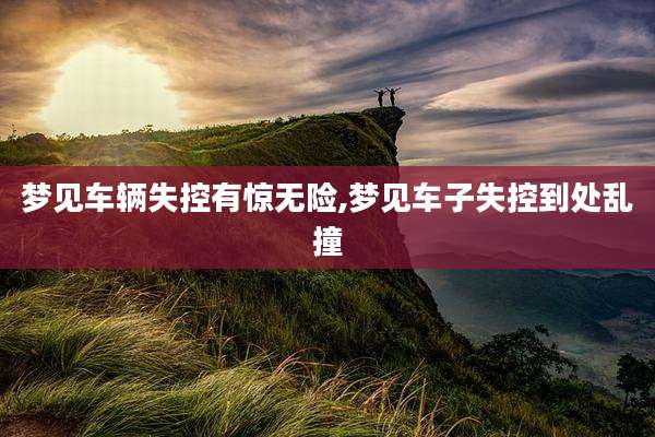 梦见车辆失控有惊无险,梦见车子失控到处乱撞