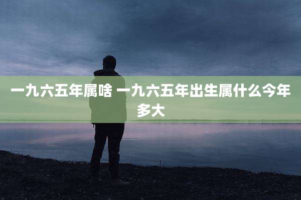 一九六五年属啥 一九六五年出生属什么今年多大