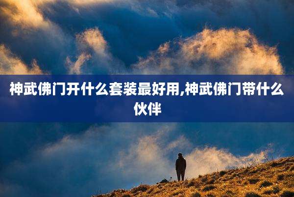 神武佛门开什么套装最好用,神武佛门带什么伙伴