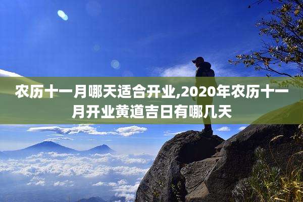 农历十一月哪天适合开业,2020年农历十一月开业黄道吉日有哪几天