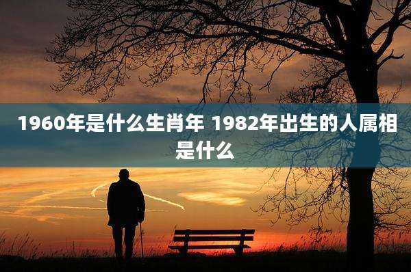 1960年是什么生肖年 1982年出生的人属相是什么