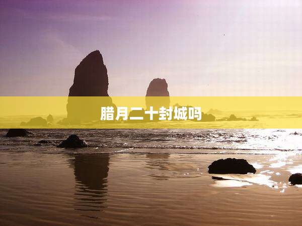腊月二十封城吗