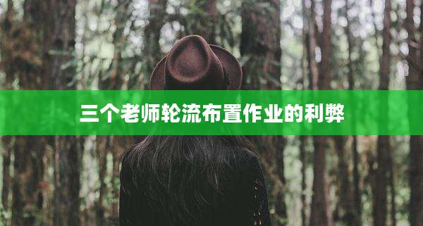 三个老师轮流布置作业的利弊