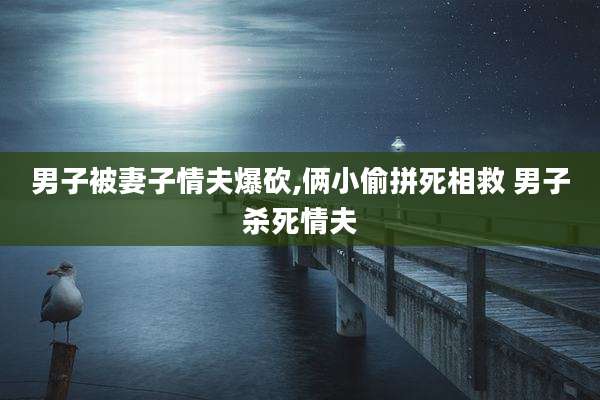 男子被妻子情夫爆砍,俩小偷拼死相救 男子杀死情夫