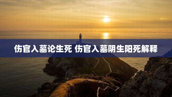 伤官入墓论生死 伤官入墓阴生阳死解释