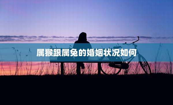 属猴跟属兔的婚姻状况如何