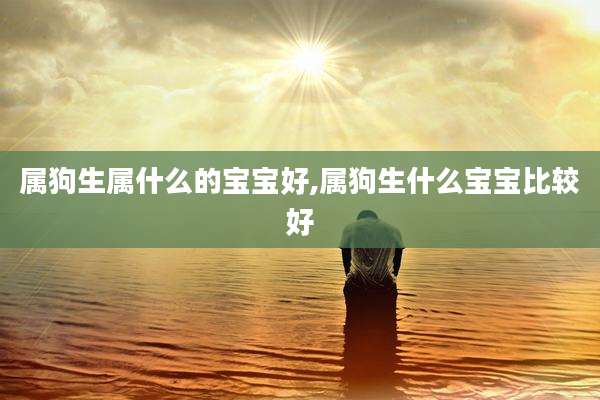 属狗生属什么的宝宝好,属狗生什么宝宝比较好