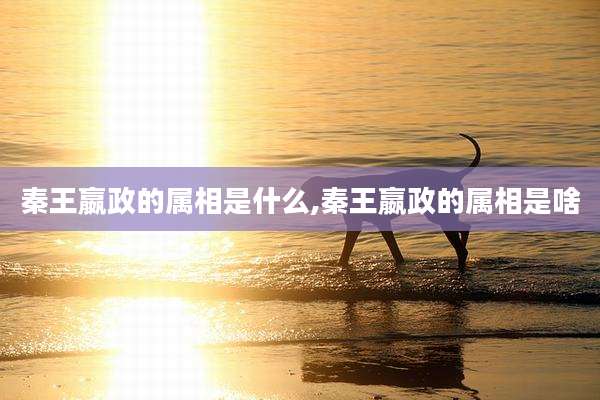 秦王嬴政的属相是什么,秦王嬴政的属相是啥