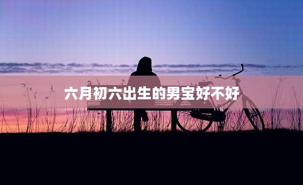 六月初六出生的男宝好不好