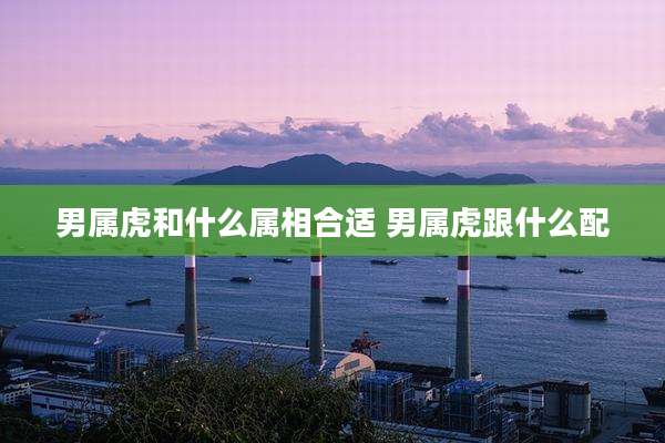 男属虎和什么属相合适 男属虎跟什么配