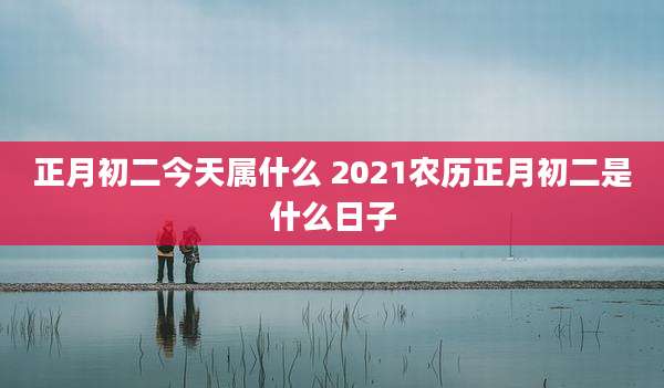 正月初二今天属什么 2021农历正月初二是什么日子