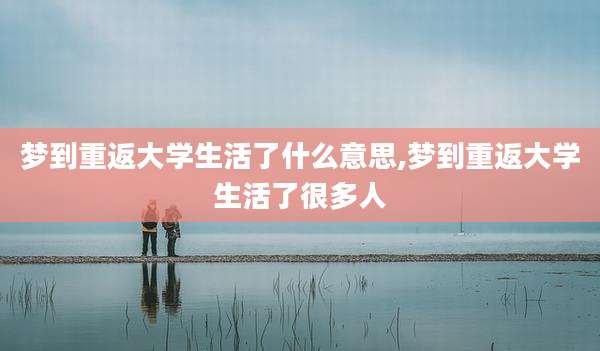 梦到重返大学生活了什么意思,梦到重返大学生活了很多人