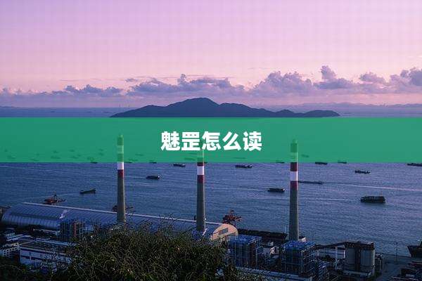 魅罡怎么读