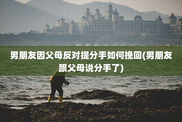 男朋友因父母反对提分手如何挽回(男朋友跟父母说分手了)