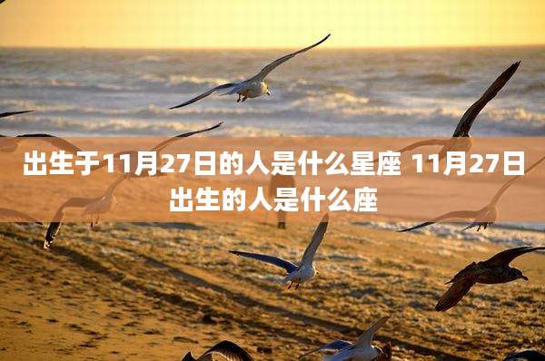 出生于11月27日的人是什么星座 11月27日出生的人是什么座