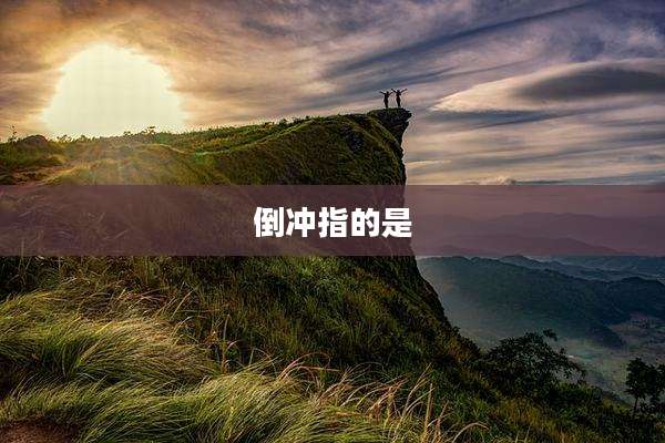 倒冲指的是