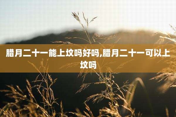 腊月二十一能上坟吗好吗,腊月二十一可以上坟吗