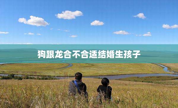 狗跟龙合不合适结婚生孩子