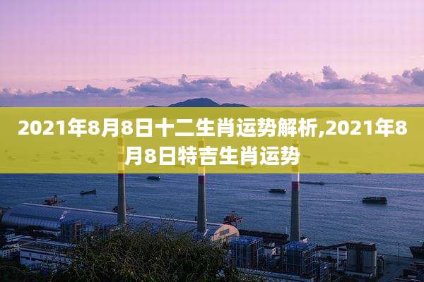 2021年8月8日十二生肖运势解析,2021年8月8日特吉生肖运势