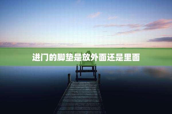 进门的脚垫是放外面还是里面